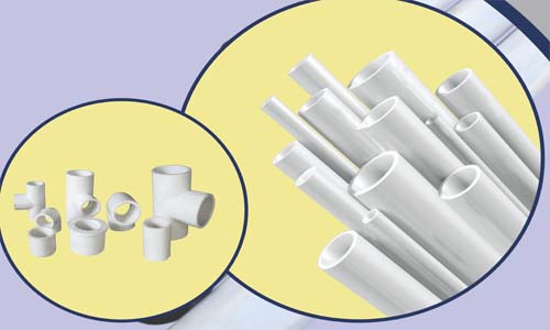 PVC Plumbing Pipes & Pipe Fittings